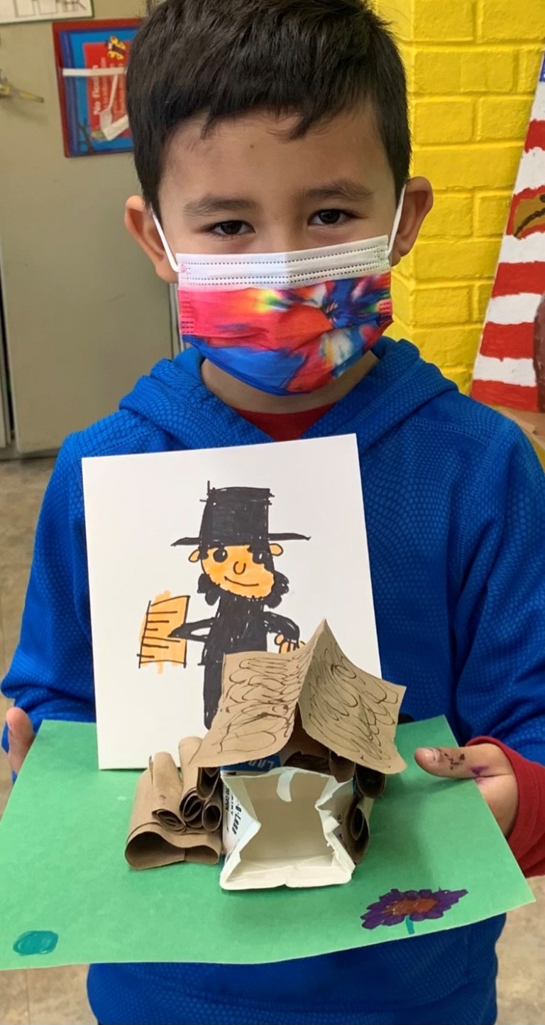 Presidents’ Day project at Hampton Street
