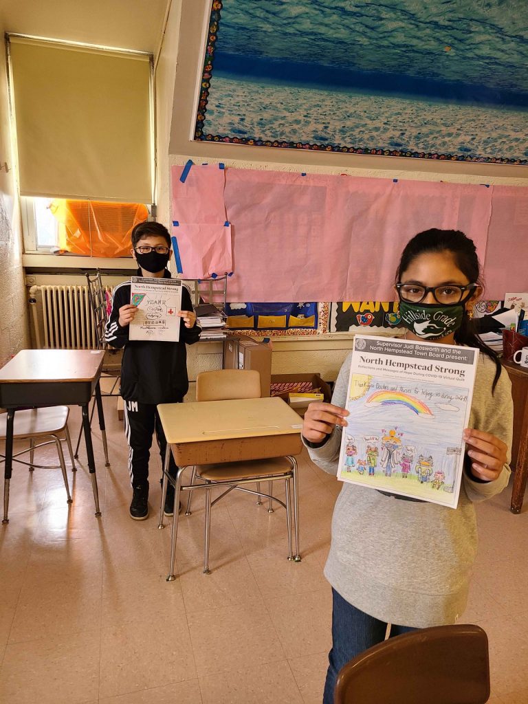 Hillside Grade School students contribute to virtual quilt Hillside Grade School students contribute to virtual quilt