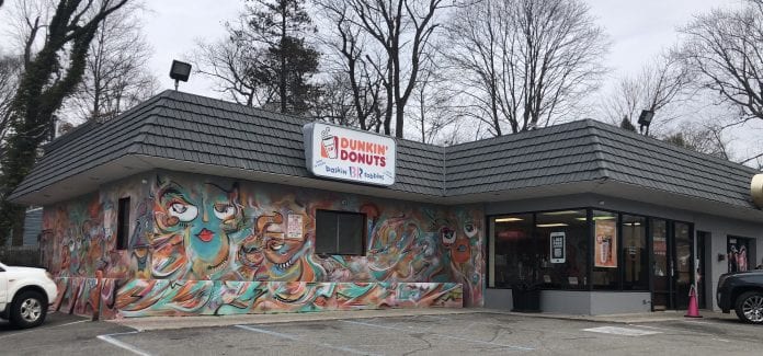 Flower Hill mural to be painted over in better weather