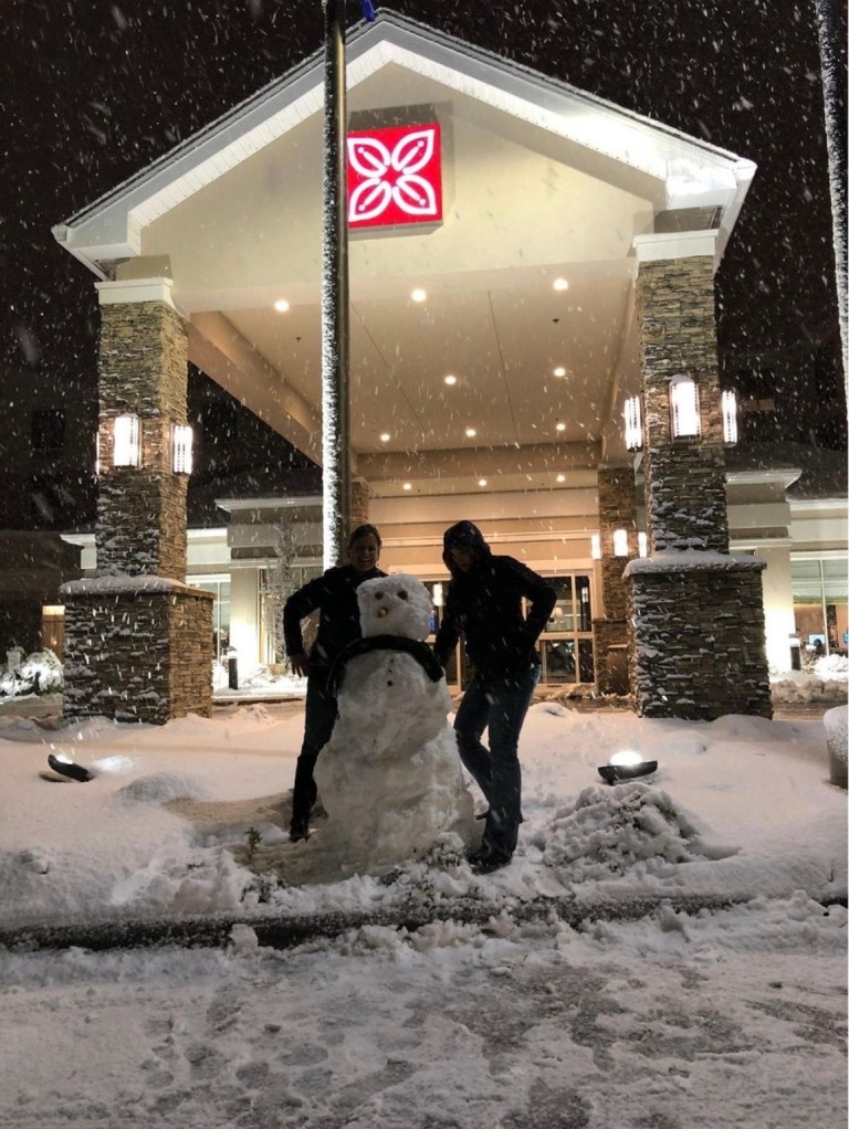 More than a foot of snow covers some North Shore areas