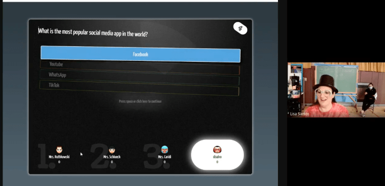 Manor Oaks School hosts virtual game show