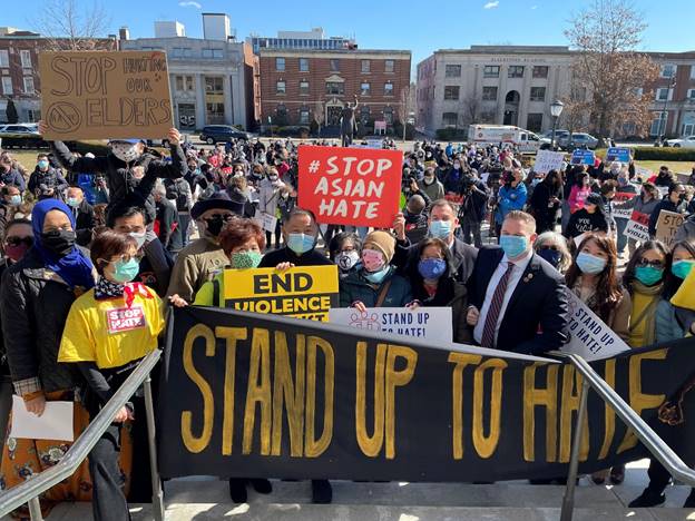 Locals, officials, community leaders rally to prevent anti-Asian violence