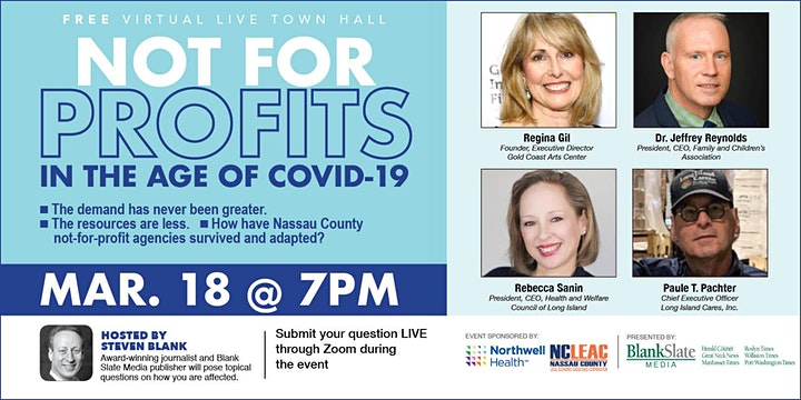 Blank Slate Media to host virtual event on the state of not-for-profit organizations