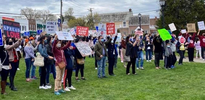 Teens rally community against Asian-American hate in Manhasset Teens rally community against Asian-American hate in Manhasset