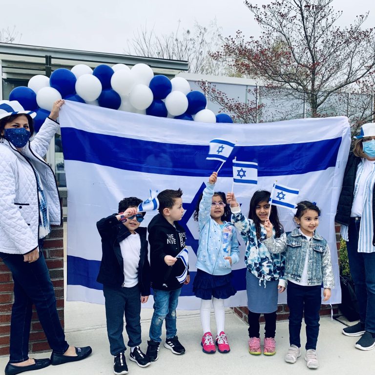 Preschoolers celebrate Israel’s 73rd Birthday