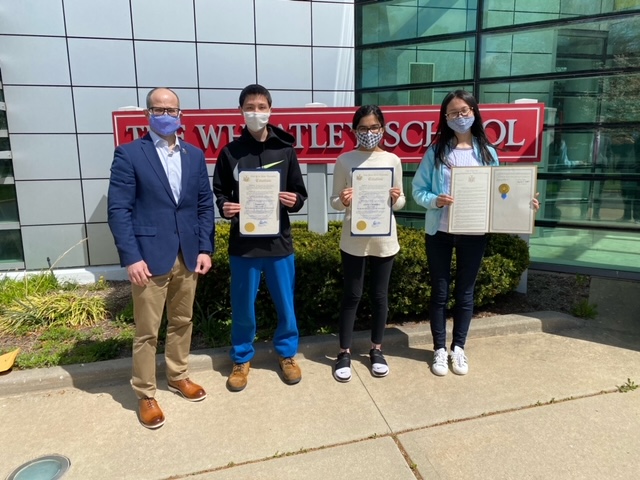 Ed Ra honors students from The Wheatley School highlight in the 2021 Regeneron Science Talent Seach