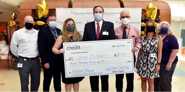 New York Credit Union Association donates $30K to Cohen Children’s Hospital for diabetes program New York Credit Union Association donates $30K to Cohen Children’s Hospital for diabetes program