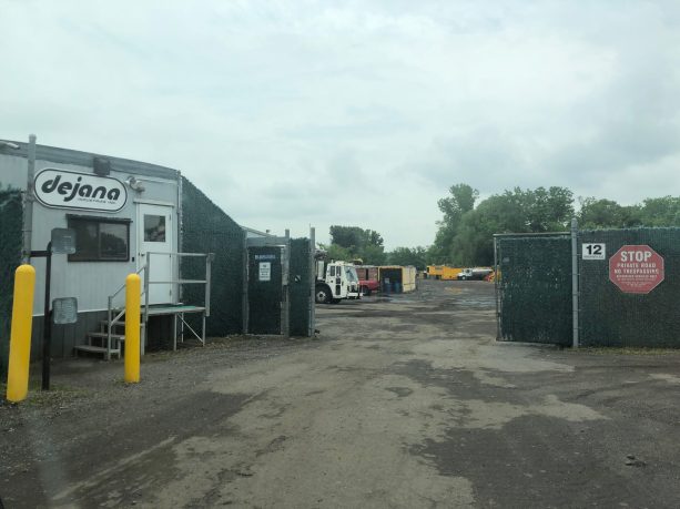 State officials raised pollution concerns about the Dejana Industries facility on Manorhaven Boulevard. (Photo by Rose Weldon)