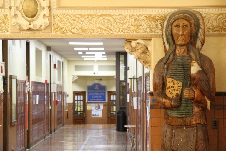 Manhasset High School seniors call to keep mascot, lack of board response ‘concerning’ Manhasset High School seniors call to keep mascot, lack of board response ‘concerning’
