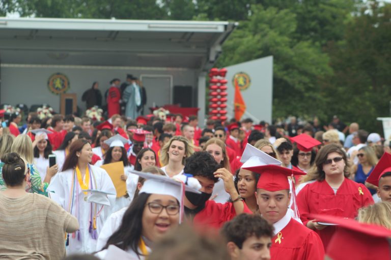 Mineola High School graduates 130th class