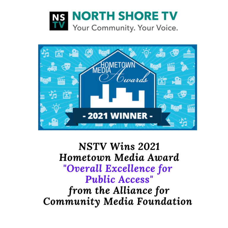 NSTV wins 2021 Hometown Media Award from the Alliance for Community Media