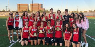 Eight Wheatley High School athletes claimed county championships in cross country, track and field, with two races breaking school records. (Photo courtesy of East Williston School District)