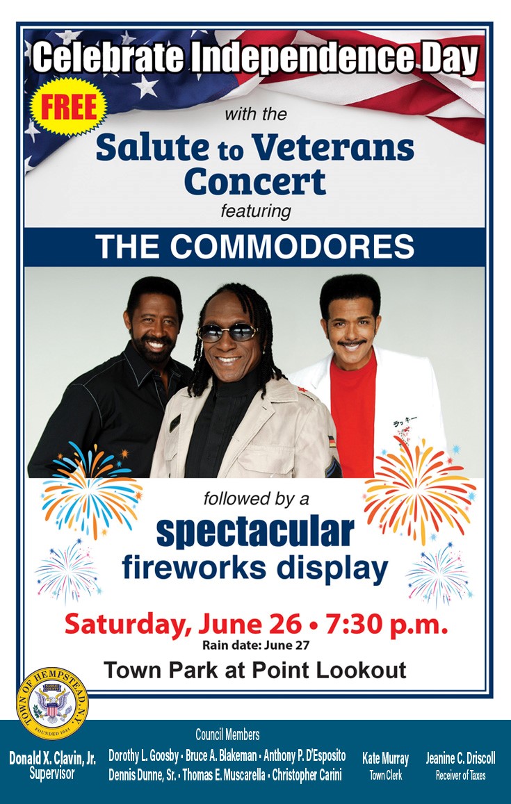 Hempstead Town kick off summer with The Commodores