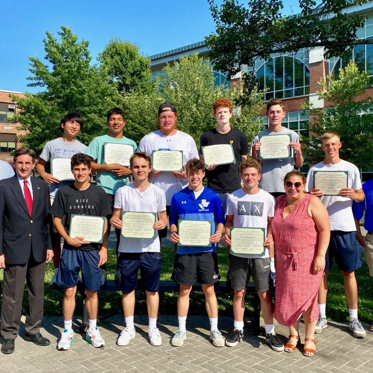 North Hempstead honors Schreiber boys track team for championship win