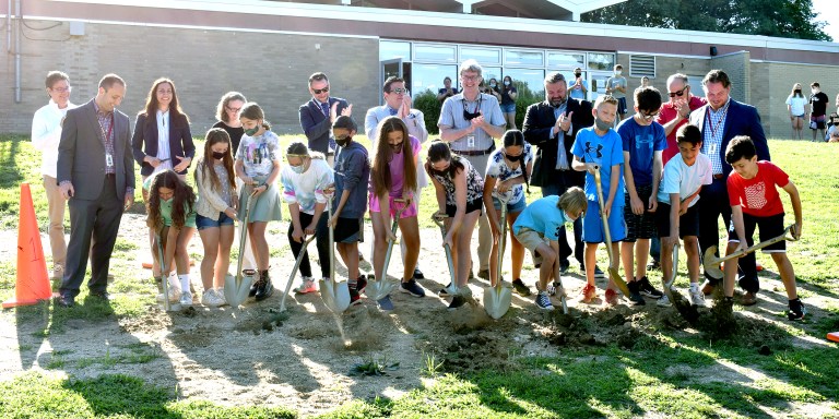 The North Shore School District breaks ground at North Shore Middle School