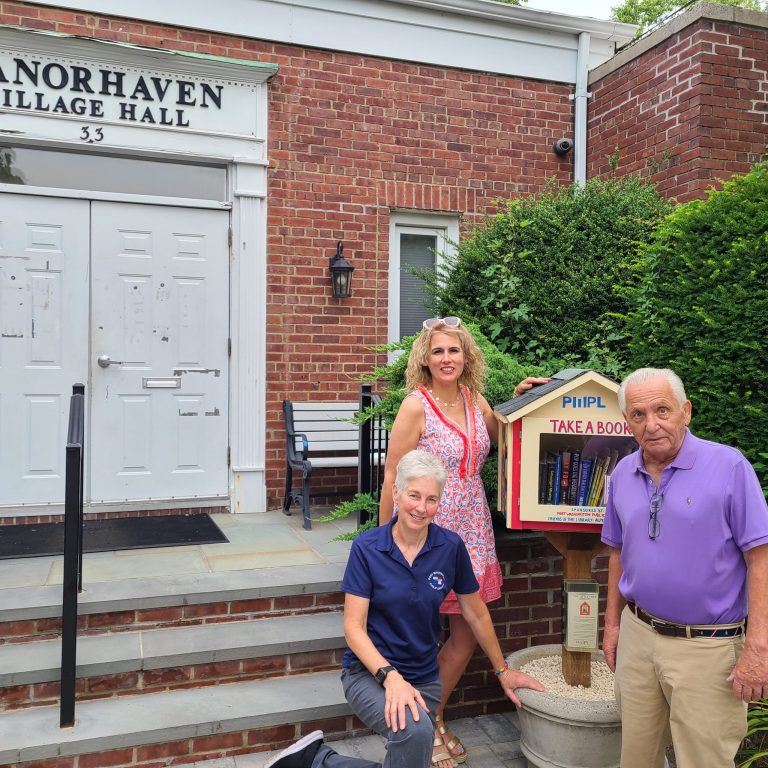 Port Washington Public Library debuts ‘Little Free Library’