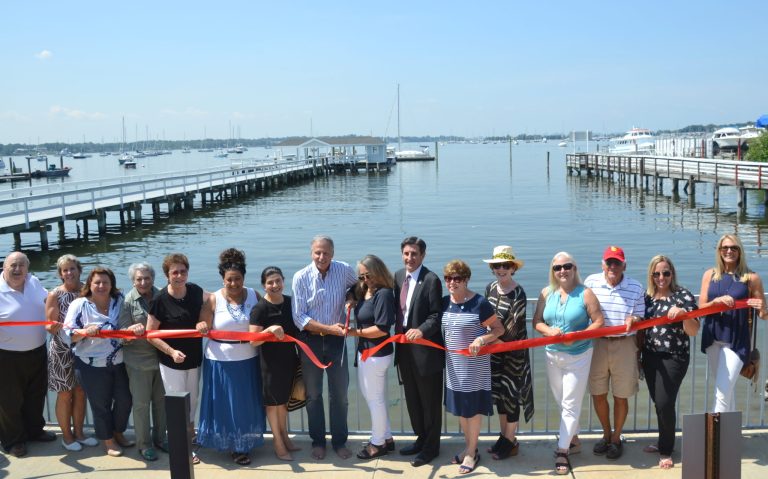 Port Washington Chamber of Commerce celebrates grand opening of Fathoms Hotel and Marina