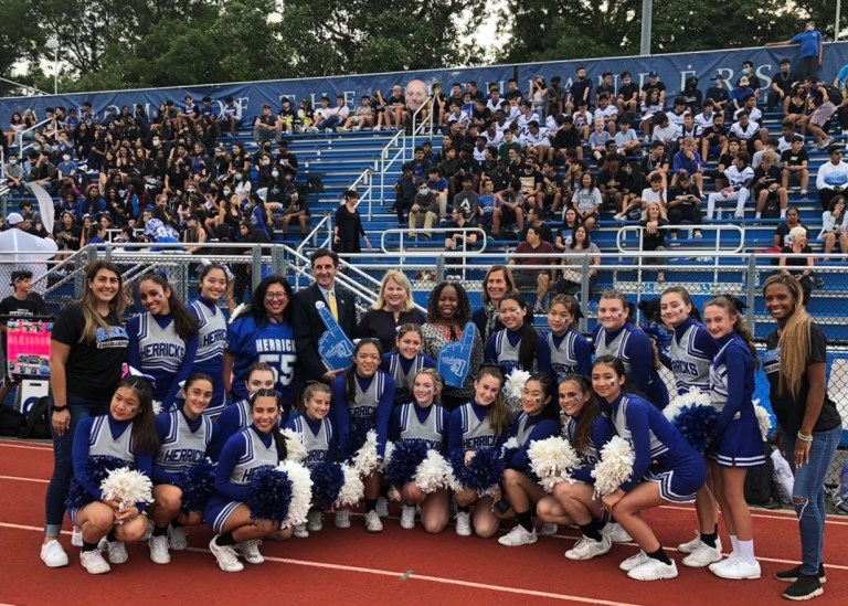 Homecoming at Herricks High School Homecoming at Herricks High School