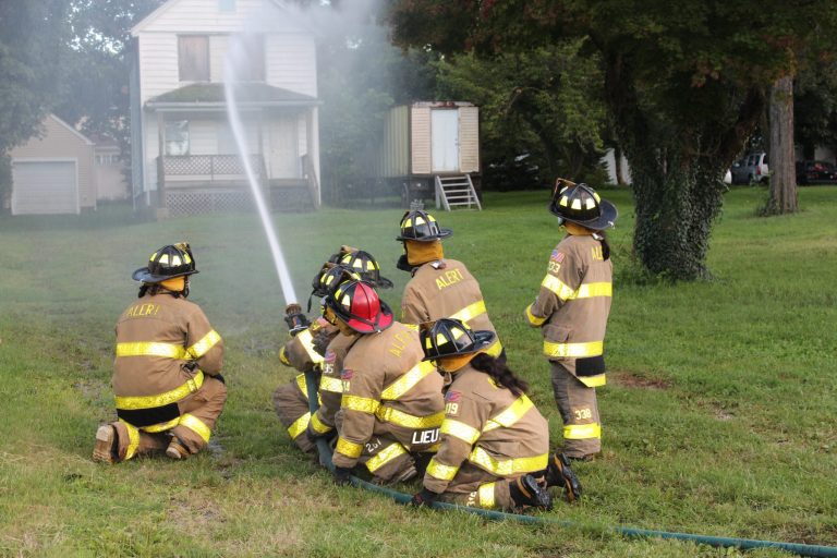 Great Neck Alert junior firefighters meet in-person for first time since pandemic