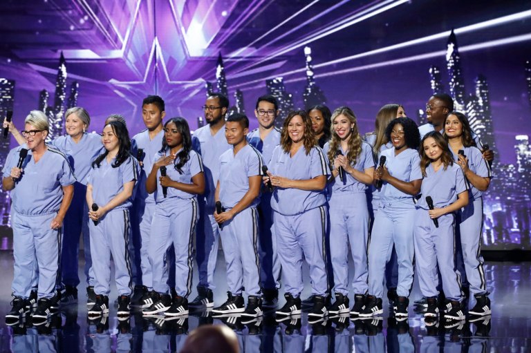 Northwell Health’s Nurse Choir leaves the hospital for Hollywood one last time Northwell Health’s Nurse Choir leaves the hospital for Hollywood one last time