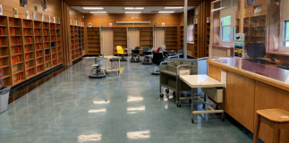 Library renovations at North Middle School were just a part of the construction done throughout Great Neck schools over the summer. (Photo courtesy of the Great Neck School District)