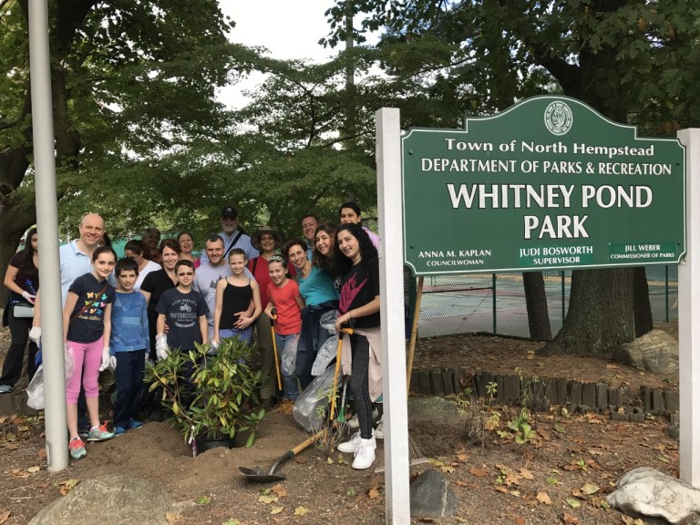 Clean up Whitney Pond Park with Temple Beth-El Clean up Whitney Pond Park with Temple Beth-El