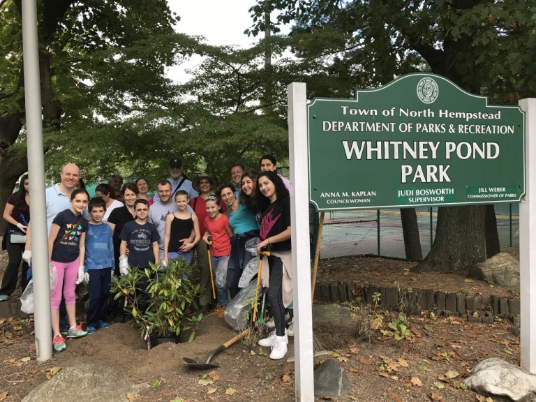 Clean up Whitney Pond Park with Temple Beth-El