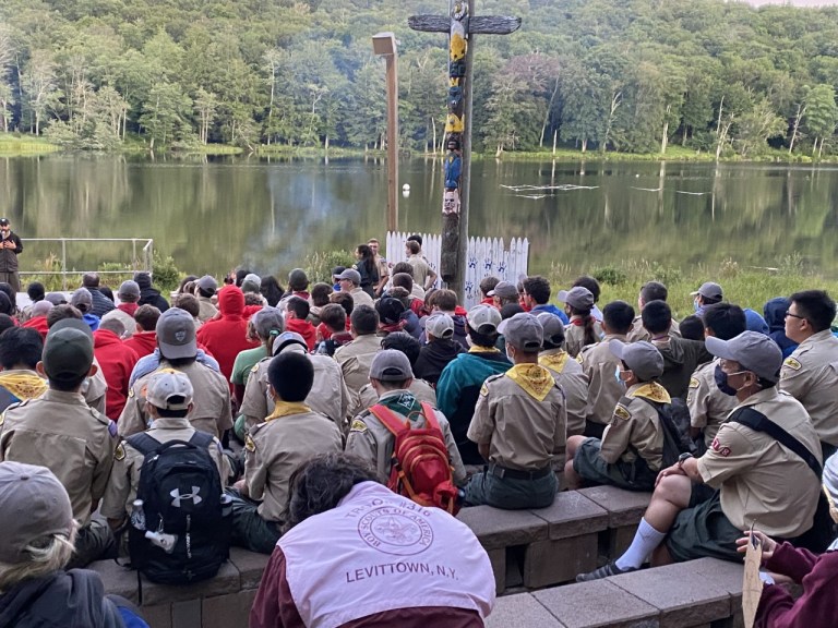 31 Boy Scouts in Troop 10 spend one week at Onteora Scout Reservation Camp in August