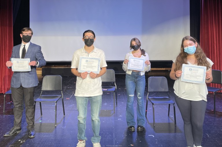International Thespian Honor Society induction