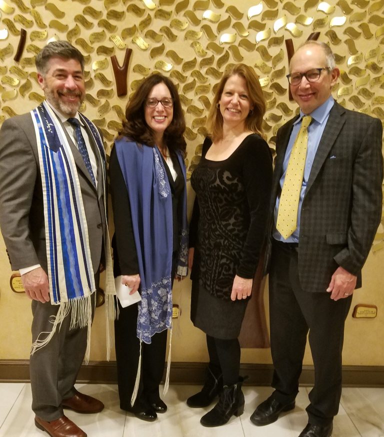 Temple Judea commemorates Kristallnacht Memorial and observes veterans