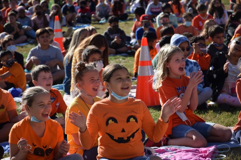 John Lewis Childs School honors Unity Day with outdoor assembly John Lewis Childs School honors Unity Day with outdoor assembly