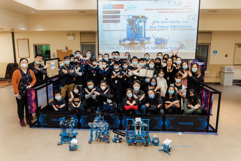2021 MakeX Robotics Competition North American open. ends successfully