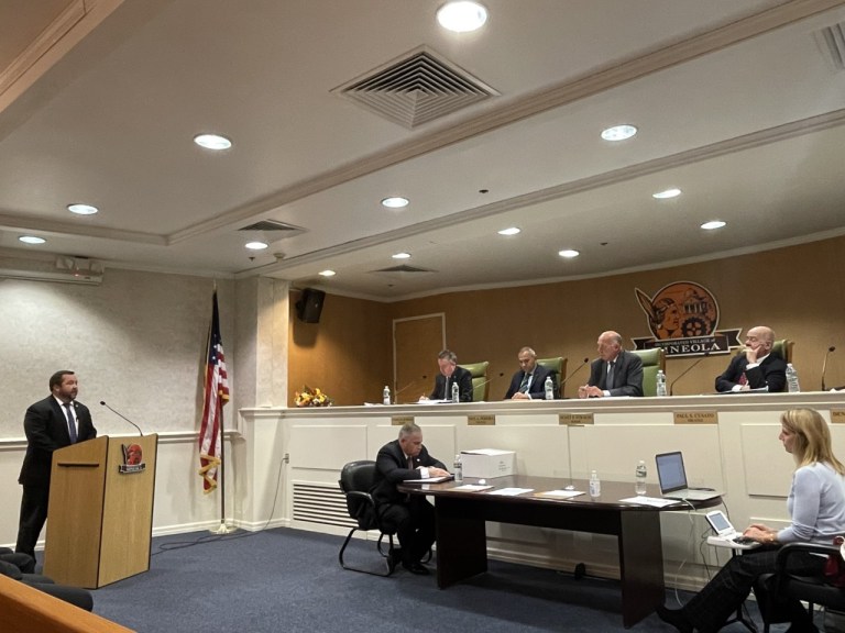 Parking a concern during public hearing for new church in Mineola