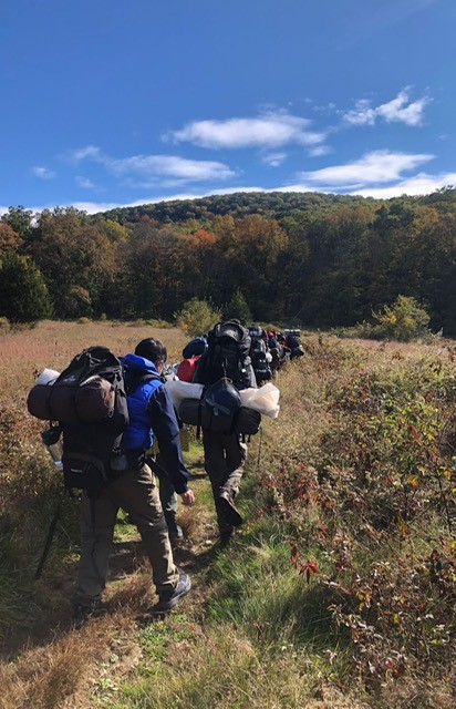 Boy Scout Troop 10 complete Harriman State Park backpacking camping overnight