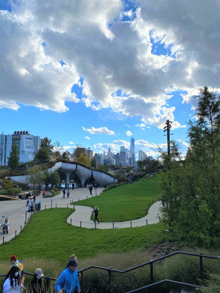 The View from Little Island — NYC Fall 2021