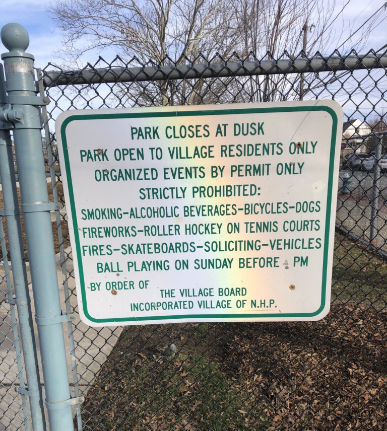 New Hyde Park mayor concerned about behavior at Memorial Park