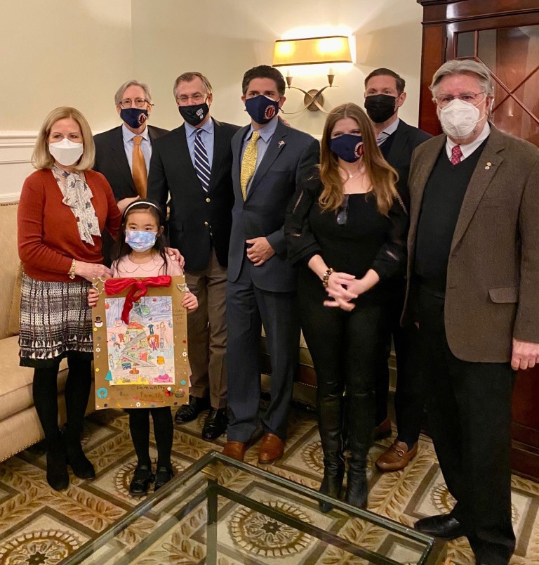 Grand prize winner 2021 Manhasset Chamber of Commerce poster contest Grand prize winner 2021 Manhasset Chamber of Commerce poster contest
