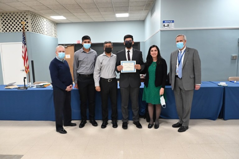 Herricks BOE recognizes student in prestigious program Herricks BOE recognizes student in prestigious program