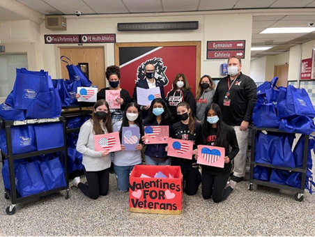 Mineola School District and Assemblyman Ed Ra join forces to get valentines to veterans Mineola School District and Assemblyman Ed Ra join forces to get valentines to veterans