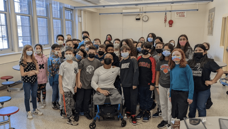 Mineola Middle School learners get motivated Mineola Middle School learners get motivated