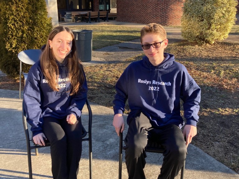 Two Roslyn students place 2nd in 2022 Long Island Junior Science and Humanities Symposium Two Roslyn students place 2nd in 2022 Long Island Junior Science and Humanities Symposium