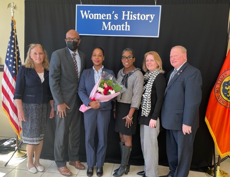 Democratic caucus honors NYPD Commissioner Keechant Sewell during Women’s History Month presentation