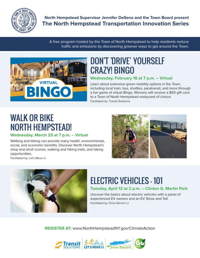 Walk or bike North Hempstead!