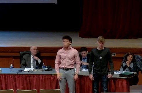 East Williston school board salutes student athletes