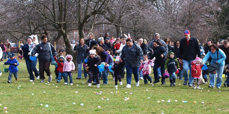 Barnyard Egg Hunt at the Queens County Farm Museum