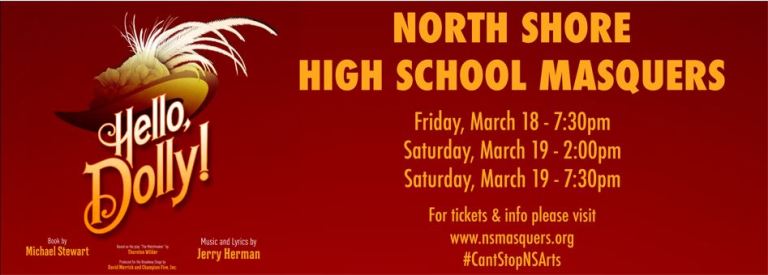 North Shore Masquers’ present Hello, Dolly! North Shore Masquers’ present Hello, Dolly!