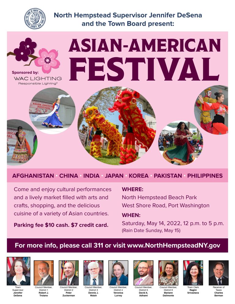 North Hempstead to host Asian-American Festival at the Beach North Hempstead to host Asian-American Festival at the Beach