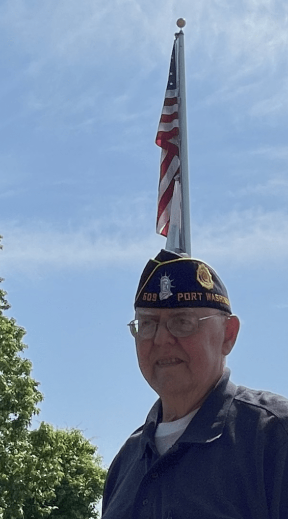 American Legion Post 509 grand marshal Larry Tuck