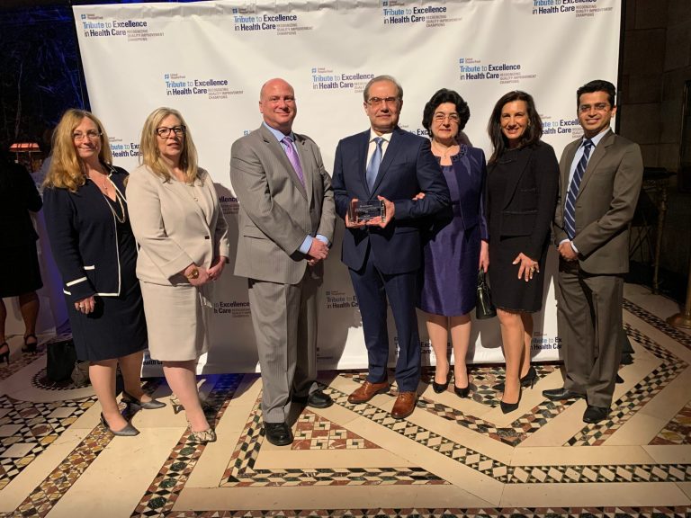UHF Honors Parker Jewish Institute’s Chief Medical Officer Igor Israel, as a quality improvement champion