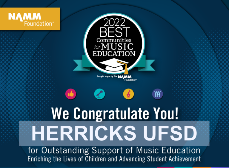 Herricks’s music education program receives national recognition